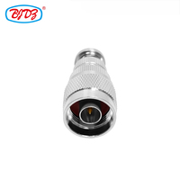 Fourniture du fabricant Prise mâle BNC vers prise mâle de type N Connecteurs de convertisseur d'adaptateur coaxial RF en laiton en stock