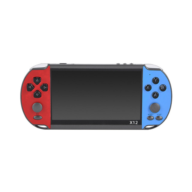 Classic X12 Plus 7-Inch HD 1080P Display PSP3000 Handheld Game Console Built-in Games 2-Rocker Long Time Video E-Book Player