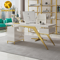 Meubles de bureau, table d'étude, bureaux de bureau, table d'écriture, bureau d'écriture moderne de luxe