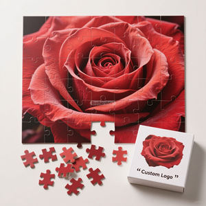 <span class=keywords><strong>Puzzle</strong></span> de <span class=keywords><strong>1000</strong></span> <span class=keywords><strong>pièces</strong></span> de haute qualité personnalisé avec impression de <span class=keywords><strong>fleurs</strong></span> de rose, fabriqué en usine, pour garçons - Product Image 2