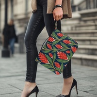 Housse de protection pour Bible, motif floral tropical avec feuilles de Teuila, fermeture éclair, idéale pour les voyages quotidiens, l'église, le shopping et comme cadeau – Vente directe usine