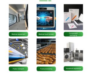 Application <span class=keywords><strong>de</strong></span> pulvérisation <span class=keywords><strong>de</strong></span> revêtement liquide autonettoyant antibactérien anti-encrassement antistatique; Bonne résistance à l'abrasion Aucune pollution - Product Image 4
