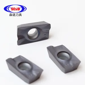 Cnc inserções de fresa de liga de metal duro, tungstênio de liga de metal duro para fresagem cortadora na china