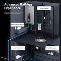 Produits les plus vendus : Chauffe-eau instantané intelligent sans réservoir 5,5 kW 240 V avec pompe intégrée pour la maison