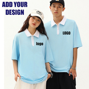 เสื้อยืดแขนสั้นสีพื้นแบบคัลเลอร์บล็อก พิมพ์ลายลำลอง ขายส่ง เสื้อยืดผู้ชาย เสื้อยืดเรียบแบบกำหนดเองสำหรับผู้ชาย - Product Image 2