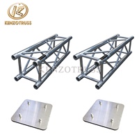 Estructura de Aluminio Negra para Iluminación Móvil, Tipo Totem, para Espectáculos en Clubes