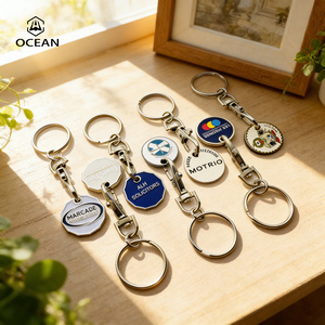 Jetons de chariot personnalisés imprimés en sérigraphie, de bonne qualité, cadeau de collection - Product Image 3