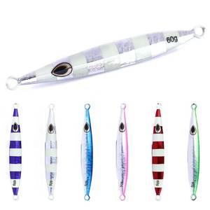 Nouvelles leurres métalliques <span class=keywords><strong>de</strong></span> jigging à lancer lent, longues portées, lumineuses, en plomb, 60g, pour la pêche au bar en eau douce/eau salée (océan) - Product Image 1