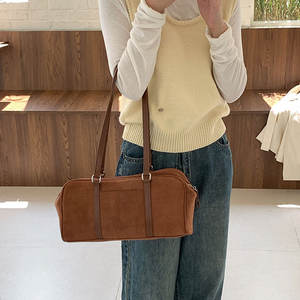 Sac à main tendance pour femme, sac en daim pour femme, sac à bandoulière pour femme, fournisseur personnalisé 2025 - Product Image 2