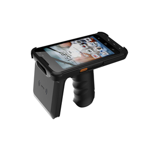 Android 12 4GB + 64GB 5 인치 휴대용 NFC 통신 지문 바코드 스캐너 스톡이있는 휴대용 PDA!