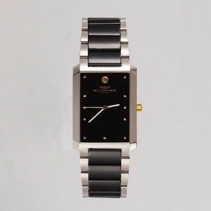 Orologi al quarzo con quadrante rettangolare da <span class=keywords><strong>donna</strong></span> <span class=keywords><strong>orologio</strong></span> da coppia in ceramica nera bianca impermeabile 2023 Reloj - Product Image 3