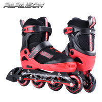 Patins à roues alignées pour adultes Patins à roues alignées intégrés en alliage d'aluminium Chaussures de patins à roues alignées à roulettes entièrement clignotantes
