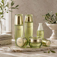 Ensemble polyvalent de flacons cosmétiques en verre et pots à crème 120ml 100ml 40ml 50g 30g – Emballages de beauté pour marques