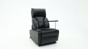 كرسي استرخاء كهربائي حديث من جيك سوفا زوي، مصنوع من الجلد الصناعي مع عجلات، مناسب للفنادق العصرية - Product Image 4