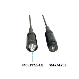 Antena de Radio Bidireccional de Goma Suave NA771 NA-771 de Doble Banda VHF/UHF de 144/430 MHz para Walkie Talkie - Product Image 2