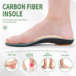 Sol Dalam Sepatu Kustom S-King dengan Logo, Penyerap Guncangan untuk Bola Basket, Sepak Bola, Penyangga Lengkung Kaki, Sol Serat Karbon - Product Image 3