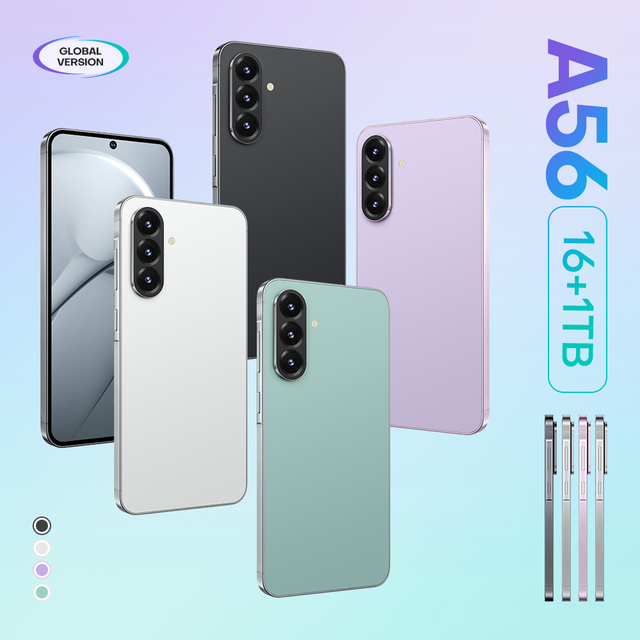 A56 5G Mobile Phone 48+108MP Dual Camera 10 Core Processor for Photography & Video Calls