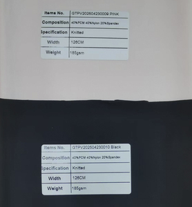 Thông minh kiểm soát nhiệt độ PCM giai đoạn thay đổi vật liệu 40% PCM 40% Nylon 20% spandex làm mát thể thao activewera vải - Product Image 4