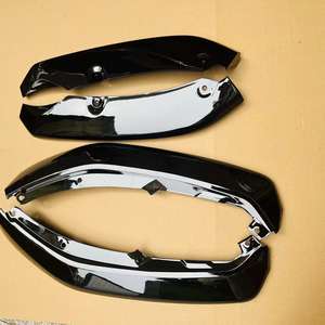 Divisor de labios de parachoques trasero EV Winglets para Skoda, aletas de Canard, embellecedor de guardabarros, accesorios de faldón lateral, novedad de <span class=keywords><strong>2023</strong></span> - Product Image 2