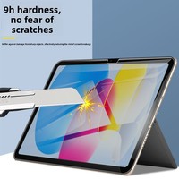 Protection d'écran en verre trempé anti-espion pour iPad Pro 11 / 13 pouces 2024 Installation sans bulles