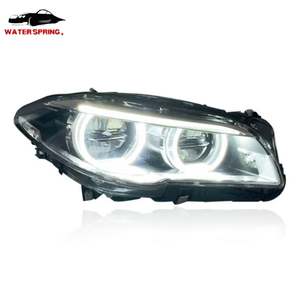 SJC Auto Full LED Phare pour BMW Série 5 F10 F18 <span class=keywords><strong>520i</strong></span> 525i 2011-2017 Angel Eyes Accessoires de feux de jour - Product Image 4