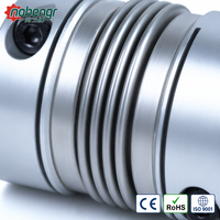 Accouplement à soufflet en acier inoxydable SG4 de qualité supérieure, type à serrage sans jeu, moyeu en aluminium haute rigidité pour machines lourdes