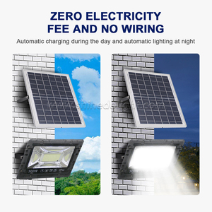Luces Solares para Exteriores, Lámpara <span class=keywords><strong>LED</strong></span> Impermeable, Reflector, <span class=keywords><strong>Panel</strong></span> <span class=keywords><strong>Solar</strong></span>, Iluminación de Jardín, Luz <span class=keywords><strong>Solar</strong></span> Regulable, <span class=keywords><strong>Focos</strong></span> <span class=keywords><strong>LED</strong></span> - Product Image 2