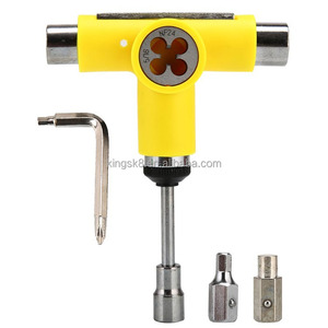 Herramientas <span class=keywords><strong>de</strong></span> reparación <span class=keywords><strong>de</strong></span> monopatín multifunción T-Sd llave <span class=keywords><strong>de</strong></span> rueda eléctrica accesorios semiautomáticos para cuatro ruedas para adultos - Product Image 3