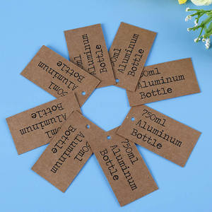 Étiquette suspendue en papier kraft personnalisée / Étiquette suspendue pour jeans / Étiquette suspendue en cuir - Product Image 3