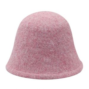 Chapeau Bob en Gros pour Femme, Chapeau de Pêcheur en Polaire, Chapeau Bob Tendance en Laine d'Agneau Unisexe - Product Image 3