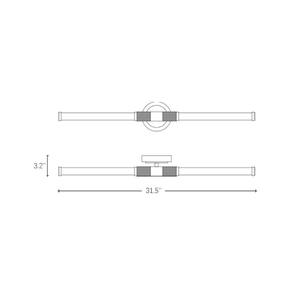 Applique murale LED vintage en laiton massif, éclairage postmoderne pour salon et chambre, décoration moderne, éclairage mural pour miroir - Product Image 5