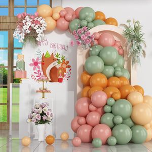 Ballons vert sauge arc Boho ballons guirlande filles bois bébé douche fée Floral Jungle <span class=keywords><strong>Safari</strong></span> fête d'<span class=keywords><strong>anniversaire</strong></span> décor - Product Image 1