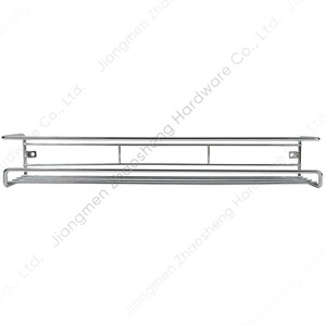 Four Tier Spice Rack <b>Wall</b> <b>Mounted</b> Stainless Steel Kitchen Organizer Foldable Storage <b>Shelf</b> Minimalist Design Easy Cleaning - Product Image 2