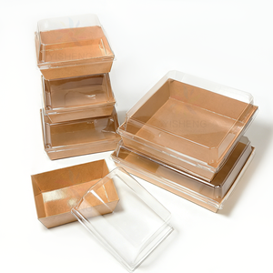 Caja para Sushi, Tiramisú, Pasteles y Charcutería con Ventana y Tapa para Llevar - ¡Oferta Especial! - Product Image 5