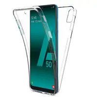 360 полная защита корпуса чехол для телефона Samsung Galaxy S10 плюс S10e A30 A40 A50 M10 M40 A51 A71 мягкий чехол для телефона из ТПУ по аксессуары