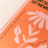 Carnets de notes A5 à couverture rigide, lignés ou vierges, personnalisables, imprimés de fleurs mignonnes, en gros, de haute qualité et à prix abordable