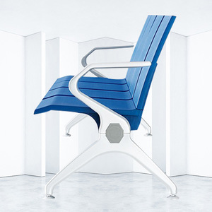 Sillas en fila Bao Xian L319F con estructura de aluminio y pasamanos, silla de espera para hospitales, asientos públicos - Product Image 3