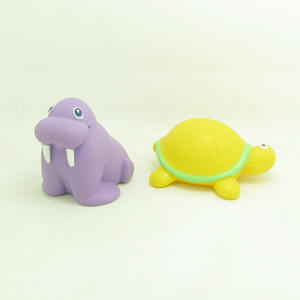 Ingbaby – spray écologique, animaux marins de l'océan, <span class=keywords><strong>tortue</strong></span> jaune flottante, jouet de bain doux pour le bain des enfants - Product Image 5