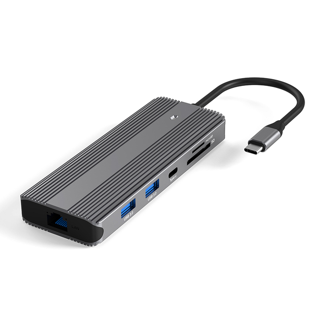 Thunderbolt 4 Docking Station 11-in-1 Quadruple Display 4K/60Hz Video Output Usb C Hub
