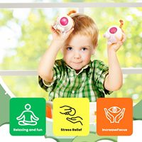 Peluche anti-stress, balle à presser, jouet en peluche douce, couverture en peluche, soulagement de l'anxiété pour adultes et enfants, jouet de décompression portable