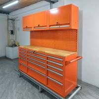 Chariot d'atelier mobile robuste en acier laminé à froid avec 6 tiroirs pour garage et réparation automobile OEM/ODM/OBM