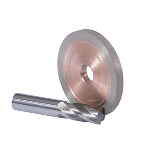 Meule diamantée 6A2C pour affûteuse d'outils CNC 5 axes <span class=keywords><strong>Schutte</strong></span>, outil de fraisage en carbure, production de rainurage et de polissage - Product Image 6