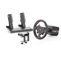 Ensemble simulateur de course Laisda VD6+WAS+PDHM à double pédale Z8 avec vibration pour PC