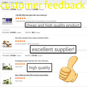 Barattolo di vetro cosmetico a basso profilo barattolo di vetro cosmetico da 200 Ml di lusso 50G barattolo di vetro cosmetico <span class=keywords><strong>lavanda</strong></span> lilla con scatola - Product Image 6