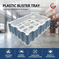 Bandeja de Plástico ABS HDPE YZG, Resistente, Lámina Gruesa, Moldeada al Vacío, para Transporte
