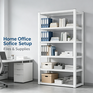 Étagères en acier personnalisables pour la maison, style Home <span class=keywords><strong>Depot</strong></span>, pratiques pour le garage, le garde-manger et l'organisation domestique - Product Image 1