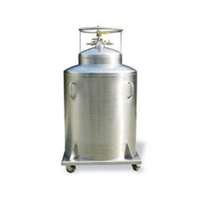 Produit phare : Bouteille Dewar H2 liquide en acier inoxydable, 114 kg, pour hydrogène cryogénique, avec roulettes de fond - Product Image 1