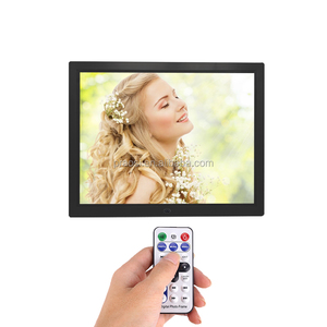 14 inch Độ sáng cao Battery Powered LED hiển thị điện tử hình ảnh kỹ thuật số <span class=keywords><strong>Viewer</strong></span> cho <span class=keywords><strong>video</strong></span> phát lại Đồng hồ nhựa - Product Image 1