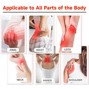 Sabuk terapi lampu merah nirkabel 660nm, terapi kepala lutut seluruh tubuh, tanpa kabel getaran, sabuk terapi cahaya merah, bantalan pembungkus pinggang - Product Image 4