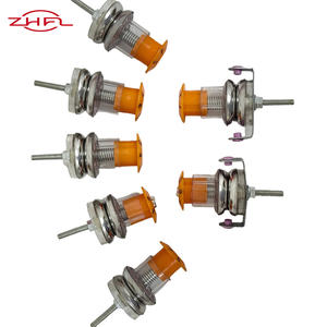 Tensor de hilo cerámico con juego de resortes, alimentador de almacenamiento de lamas metálicas, piezas de repuesto para maquinaria textil de telar - Product Image 5